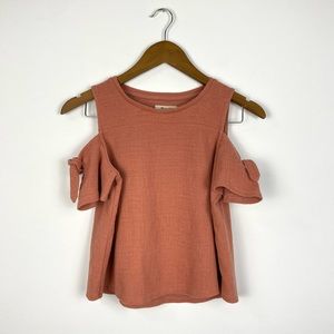 Madewell Tie Shoulder Top
